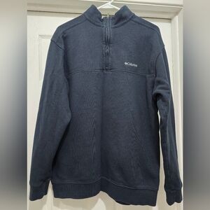 Columbia Men's Dark Navy Half-Zip Pullover